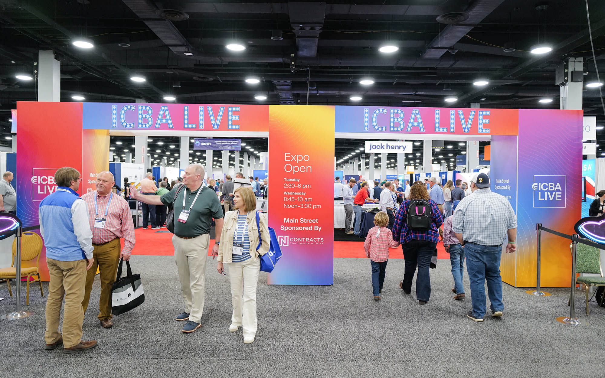 ICBA LIVE entrance