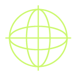 green retro icon