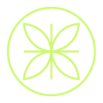 green retro icon