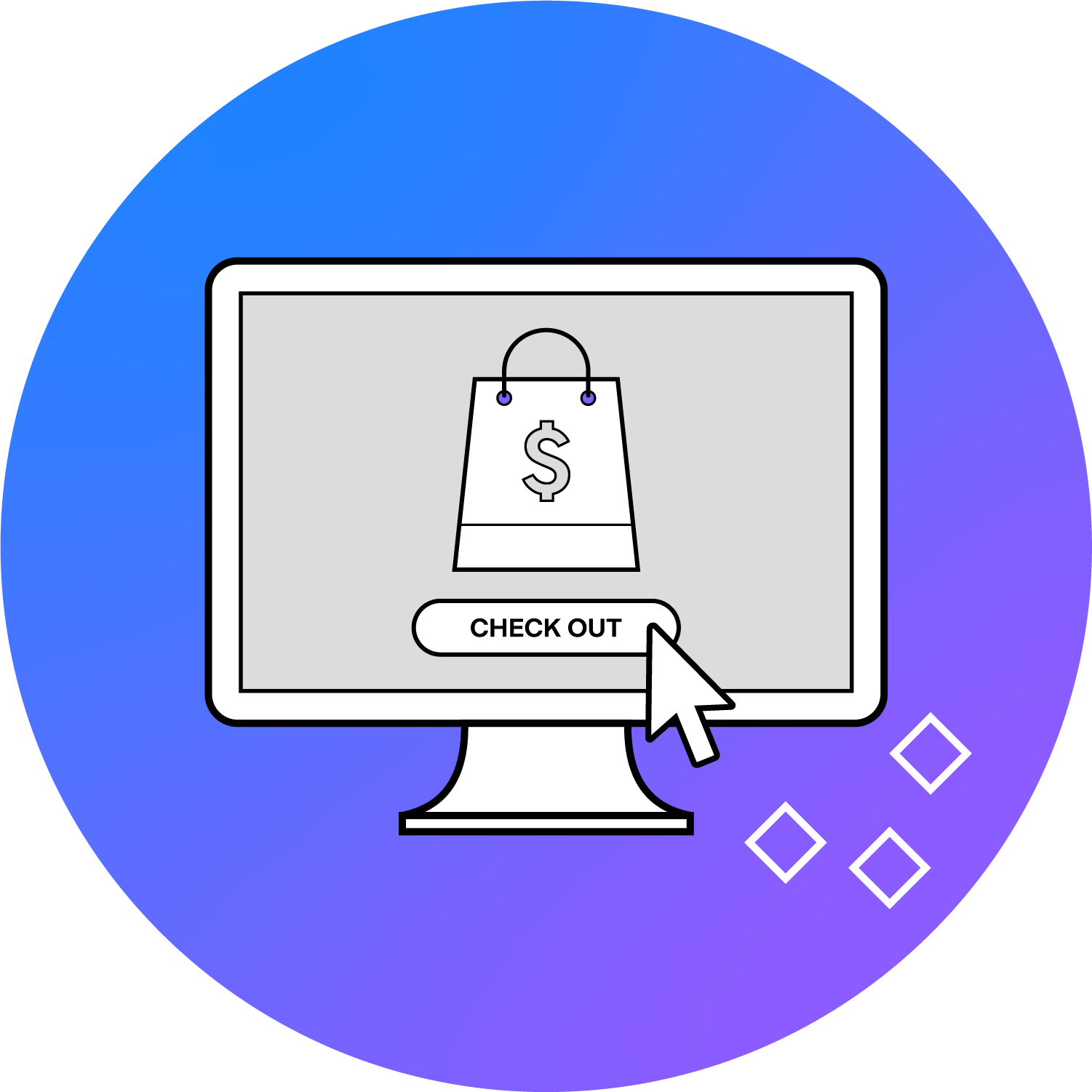 Cybersecurity Secure Payments Graphic