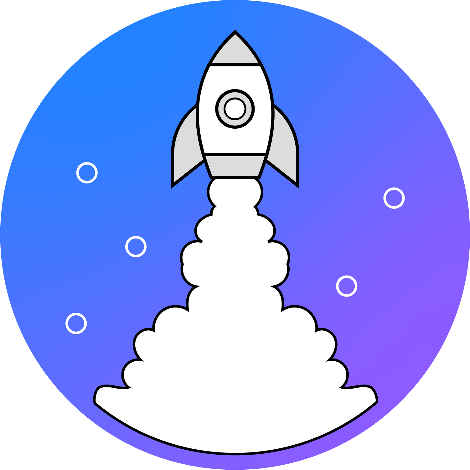 Rocketship Graphic