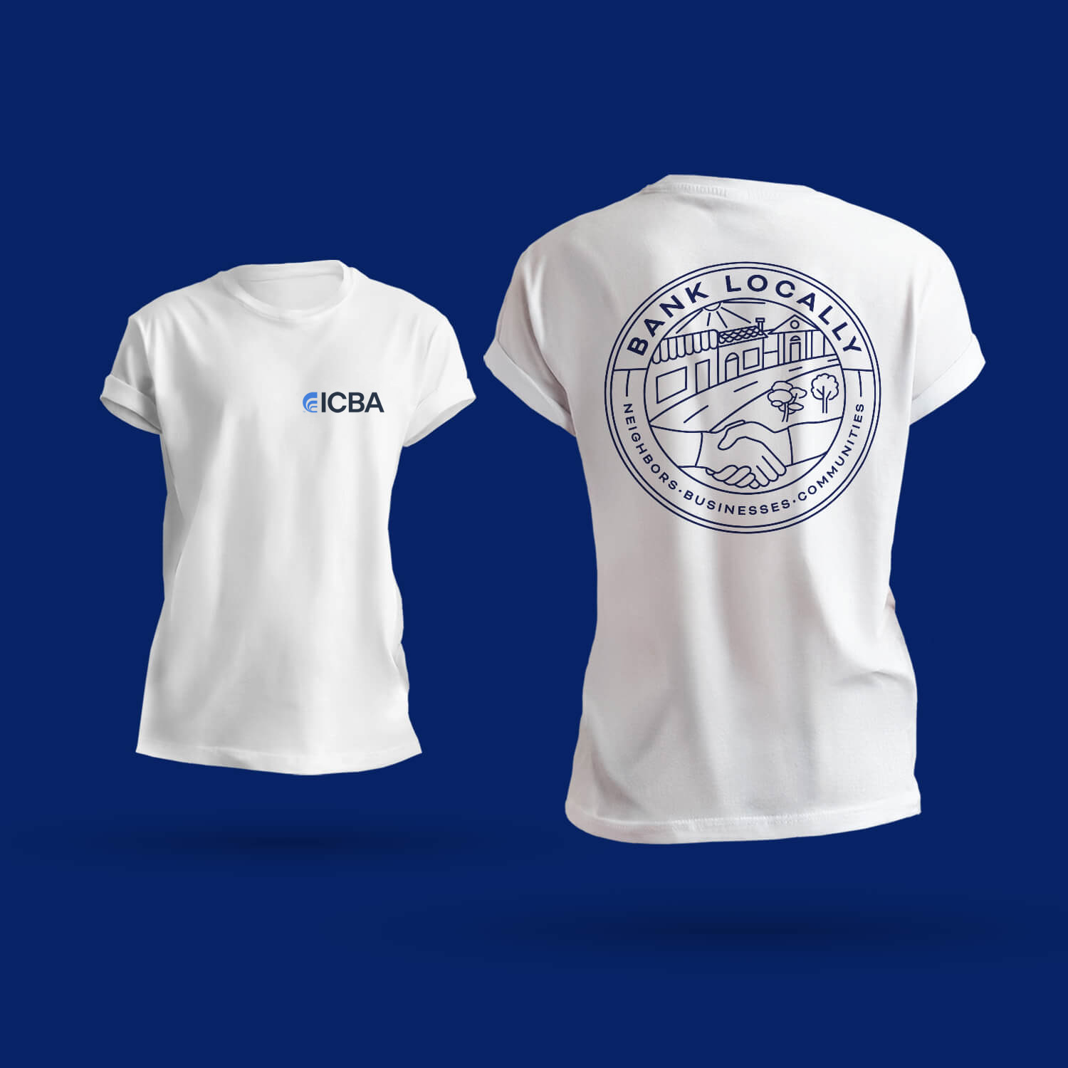 Bank Locally Shirt Mockup