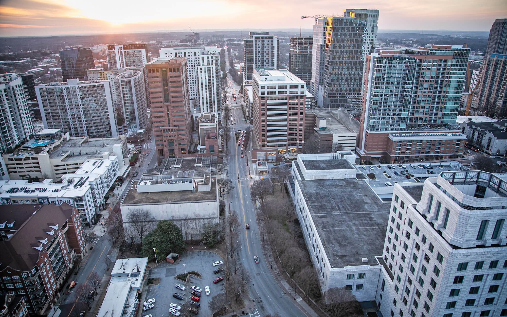 Center of Innovation office atlanta skyline